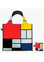 Сумка шоппер LOQI PIET MONDRIAN Composition Red Yellow Blue And Black (PM.CO.R)