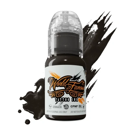 15 мл Тату фарба Badlands Brown World Famous, фото 1