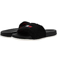 Женские шлепанцы Tommy Hilfiger Dezia Slides с мехом оригинал