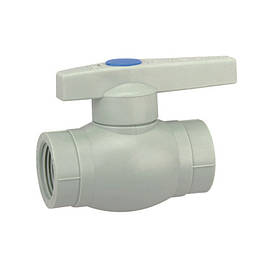 Кран кульовий (пластик) PP-r ITAL 32 мм х 1" з внутрішньою різьбою