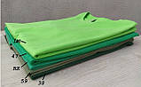 Яскраво-зелена Чоловіча футболка класична Fruit of the loom Valueweight зелений, фото 10