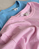 Світло рожева чоловіча футболка класична Fruit of the loom Valueweight базова однотонна пудра унісекс, фото 9