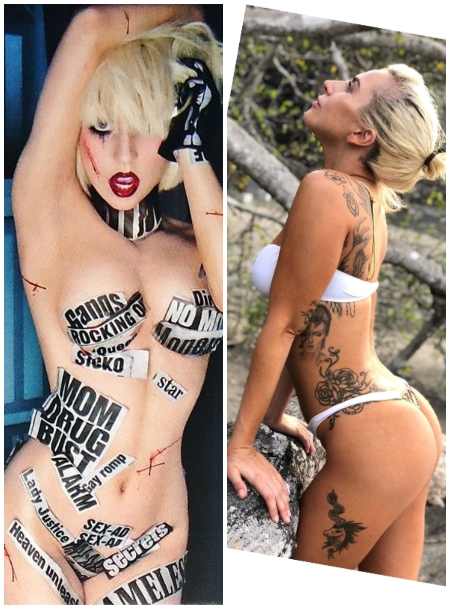 Дакімакура 150х50 см Леді Гага Lady Gaga Подушка з наволочкою двостороння