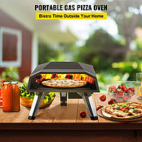 VEVOR Печь для барбекю, 12-дюймовая печь для пиццы, наружная печь для пиццы, 644,6 x 400 x 311 мм, газовая
