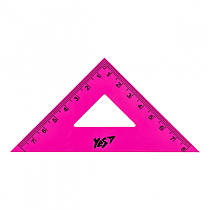 Трикутник YES рівномірний флуоресцентний 8 см 370575