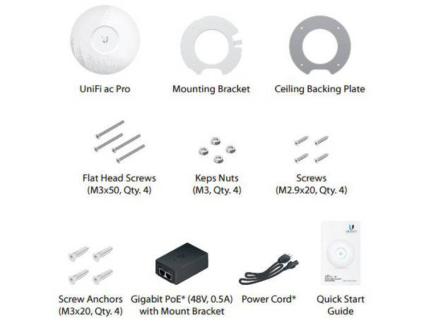 値引き UAP-AC-PRO Ubuqiuti ユビキティ 3台セット Точка доступа Ubiquiti UniFi AP AC Pro 3-pack 3 шт. (UAP-AC
