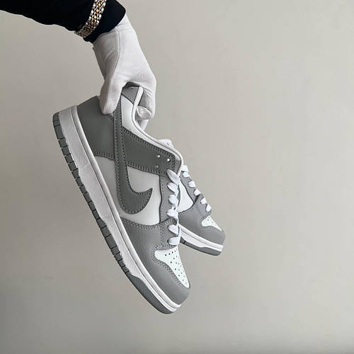 Купить Женские кроссовки Nike SB Dunk Low Gray Найк СБ Данк Лов серые с ...