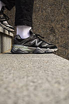 Кросівки чоловічі New Balance 9060 Black Grey Нью Беланс 9060 Блек Грей 41, фото 2