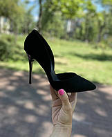 Туфлі жіночі Kamengsi E209 чорні (весна-осінь, еко-замша) (3803) лише 39р.