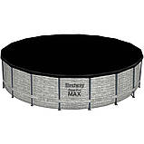 Каркасний басейн Bestway 5618Y (549х122 см), з картриджним фільтром, сходами та захисним тентом, фото 4