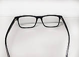 Окуляри чоловічі для зору матові, з діоптріями біла лінза плюс, фото 9