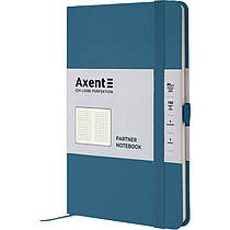 Блокнот А5 96 аркушів у клітинку Axent Partner 125 х 195 різні кольори 8201