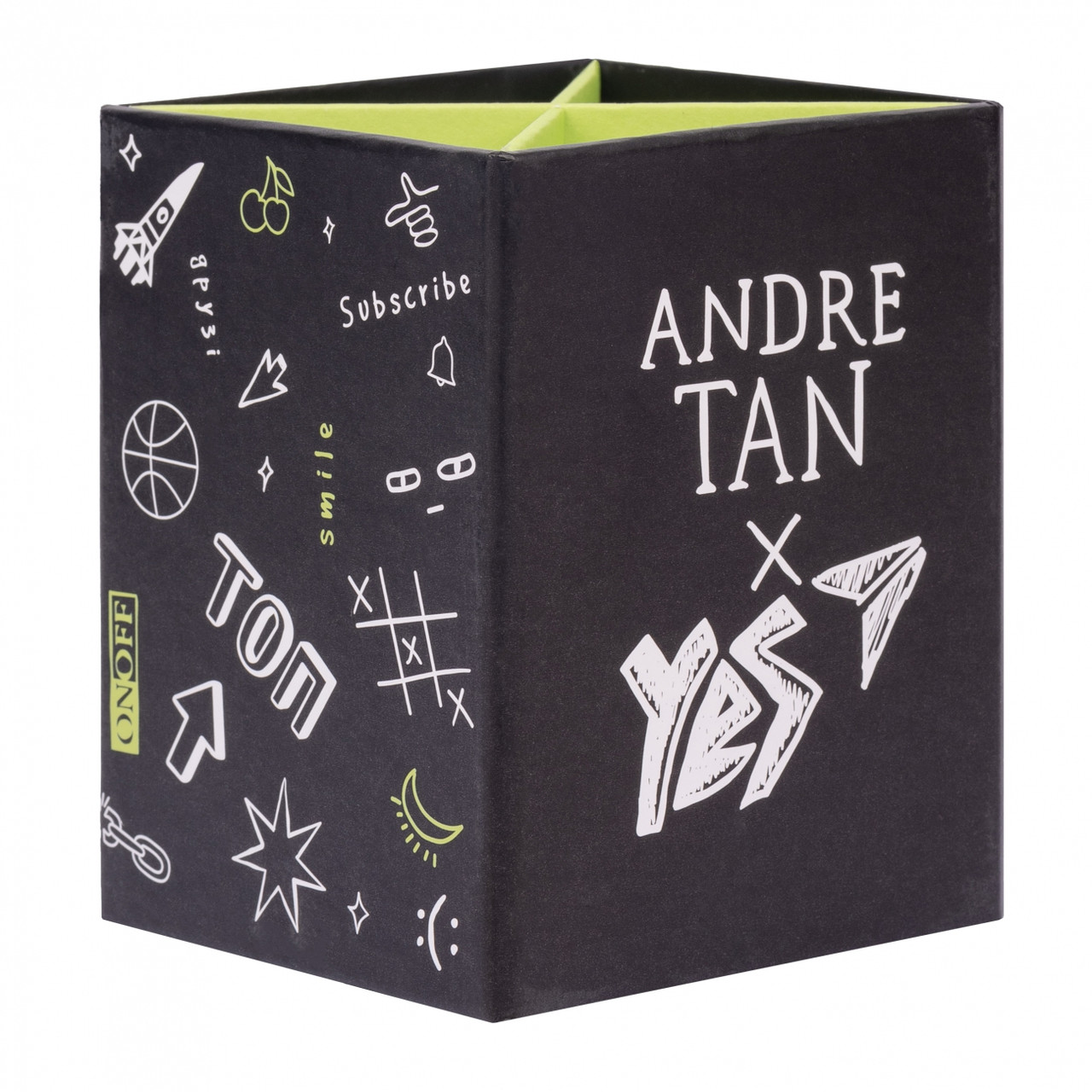 Стакан для письмового приладдя YES by ANDRE TAN "Dark" 707156