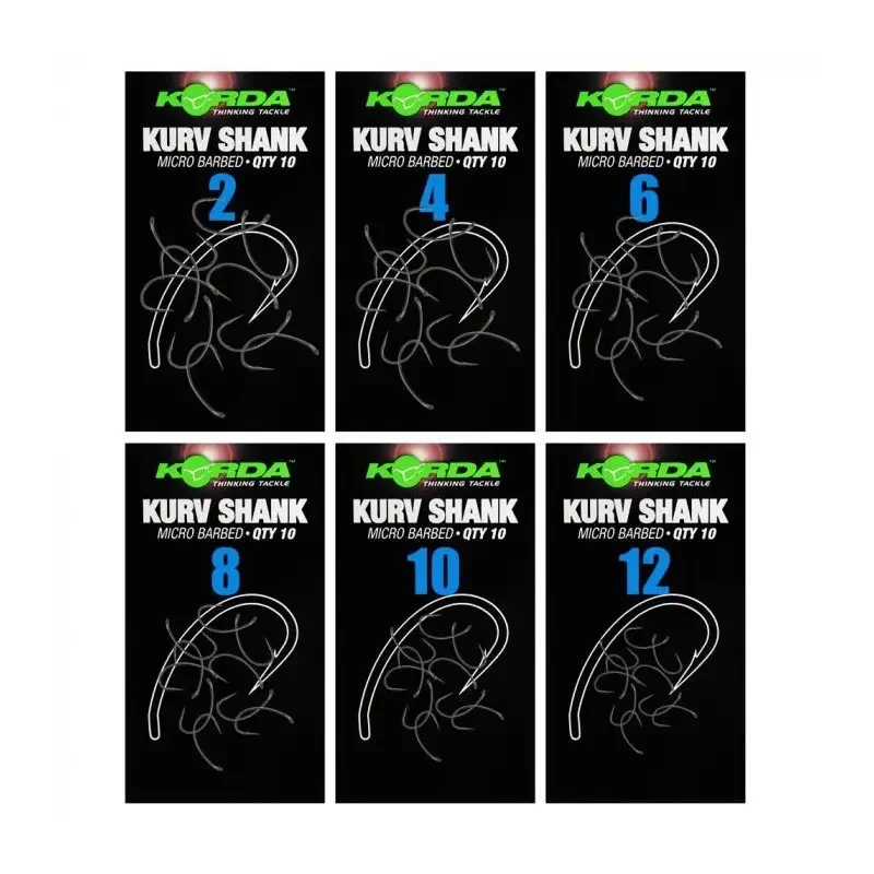 Гачки Korda Kurv Shank Hook No4