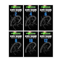 Гачки Korda Kurv Shank Hook No2
