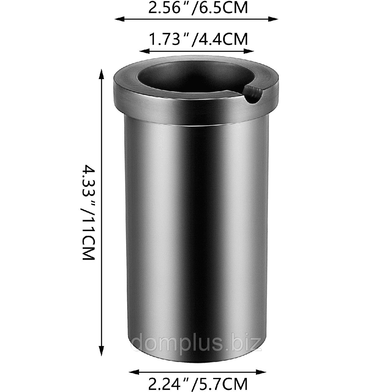 Купить VEVOR Графитовый тигель, тигель 2 кг, плавильный тигель для ...