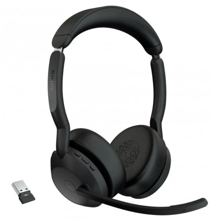 Бездротова гарнітура Jabra Evolve2 55 MS Stereo USB-A