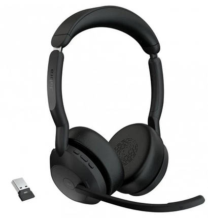 Бездротова гарнітура Jabra Evolve2 55 MS Stereo USB-A, фото 1