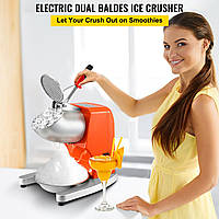 Електрична бритва для льоду VEVOR Електрична машина для льоду 300 Вт Електрична машина для снігових конусів 95 кг/год Виробництво