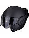 Мотошолом модуляр Scorpion EXO-tech SOLID MATT BLACK, фото 3