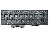Клавіатура для Lenovo Thinkpad P50, P51, P70, P71 (RU Black з підсвіткою). Оригінал., фото 4