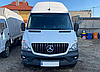 Решітка радіатора Mercedes Sprinter W906 (14-17) тюнінг стиль AMG GT Panamericana (Хром), фото 6