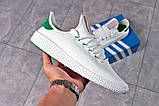 Кроссовки мужские 16243, Adidas Pharrell Williams, белые [ 45 ] р.(45-29,1см), фото 6