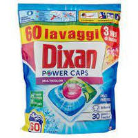 Капсули для прання Dixan Power Caps Color Pcs 60 шт