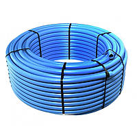 Труба ПЭ EKO-MT для водопровода (синяя) ф 50x3.7мм PN 10 (Польша) (продается только бухатми по 100м)