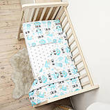Комплект постільної білизни Qvatro Gold в дитяче ліжечко 120*60 см наволочка підковдра простирадло, фото 7