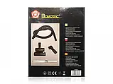 Потужний контейнерний пилосос DOMOTEC -4408MS-3600W Turbo Brush Без мішка, об'єм пилозбірника 4 л Жовтий, фото 10