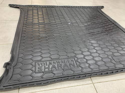 Коврик в багажник Volkswagen Sharan (1995-2000) (5мест) (Avto-gumm) Пластик+резина