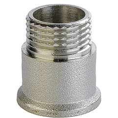 Подовжувач нікельований 1/2″ х 10мм штампований з буртом А3501Анк VA (000026444)