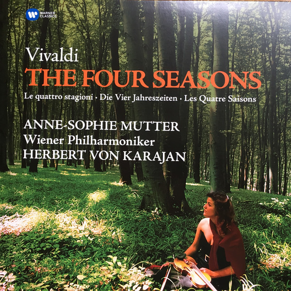Antonio Vivaldi — The Four Seasons / Mutter / Von Karajan 1984/2017 EU Mint Вінілова пластинка (art.243825)