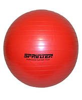 Мяч для фитнеса "GYM BALL" красный 75 см (1200г)