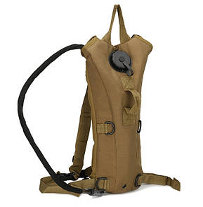 Гідратор з рюкзаком тактична питна система KMS camelbak 3 л coyote