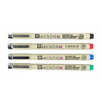 Линер Sakura Pigma Micron, (0.3) 0,35 мм., , Чёрный, PIGMA Micron (XSDK03#49)