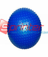 Мяч массажный - 60 см. синий MA-60-С