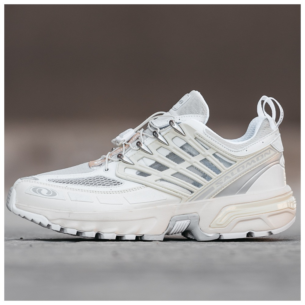 Купить Мужские кроссовки Salomon ACS PRO Advanced White Beige, белые ...