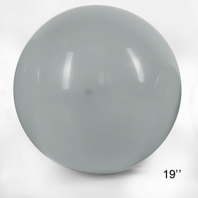 Art Show 19"/ 47.5 см Куля гігант Сірий. Кулі повітряні латексні
