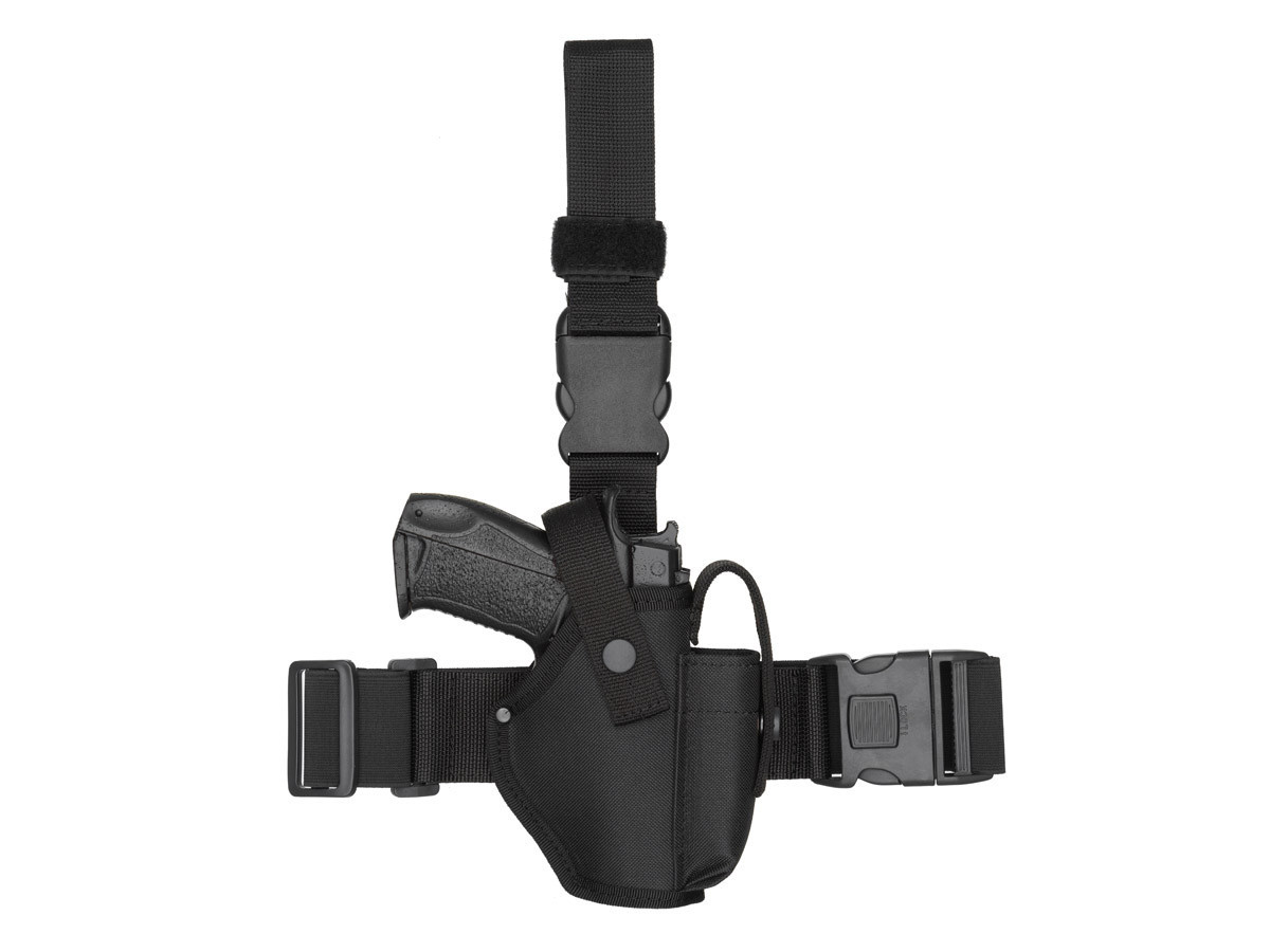 Кобура стегновий ПМ економ (cordura 1000d, чорна) JGR