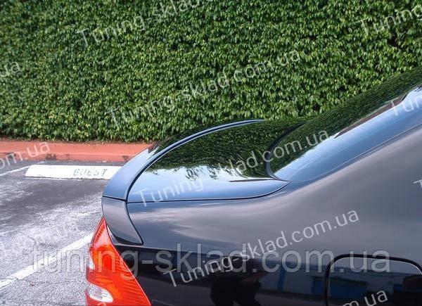 Спойлер Mercedes W211 (спойлер на кришку багажника Мерседес W211 з трьох частин), фото 1