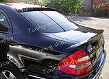 Спойлер Mercedes W211 (спойлер на кришку багажника Мерседес W211 з трьох частин), фото 4