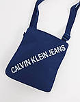 Сумка з довгим ремінцем Calvin Klein на блискавці оригінал, фото 3