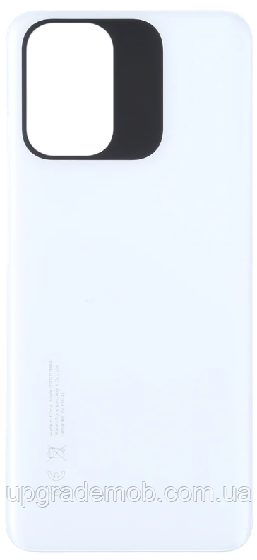 Задня кришка Xiaomi Poco M5s біла оригінал