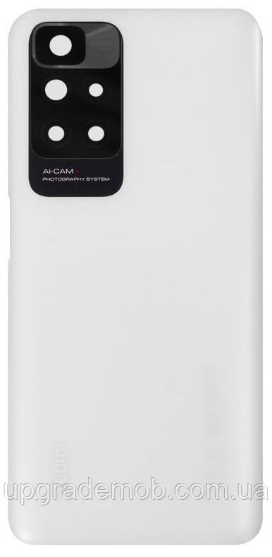 Задня кришка Xiaomi Redmi 10/Redmi 10 2022/Redmi 10 Prime/Redmi 10 Prime 2022 біла Pebble White оригінал