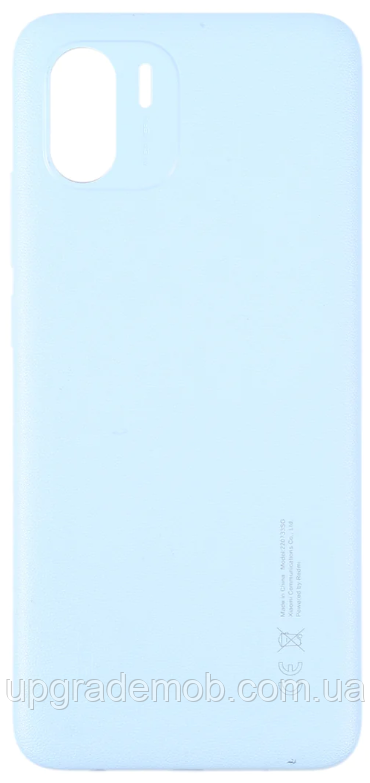 Задня кришка Xiaomi Redmi A1 /Redmi A2 блакитна Light Blue оригінал