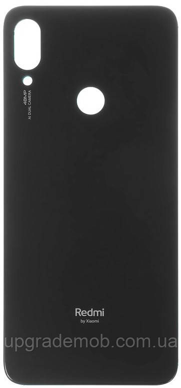Задня кришка Xiaomi Redmi Note 7/Redmi Note 7 Pro чорна оригінал