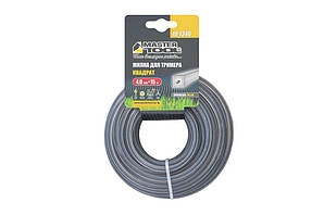 Жилка для тримера MASTERTOOL КВАДРАТ АРМОВАНИЙ 4,00 мм 15 м