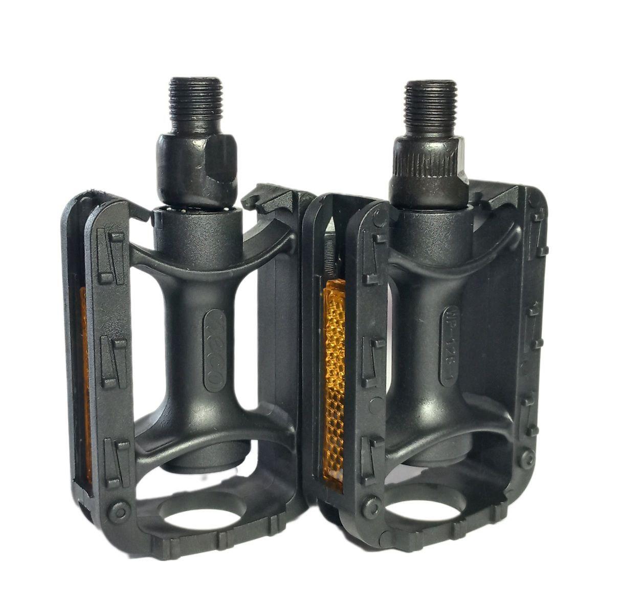 Педалі дитячі пластмасові тонка вісь NECO WP-128 1/2"